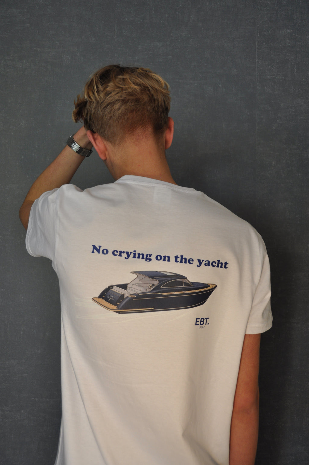 No crying on the yacht