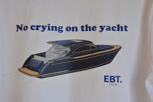 No crying on the yacht